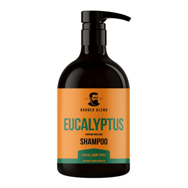 Шампунь для всех типов волос Eucalyptus BARBER BLEND 500 мл