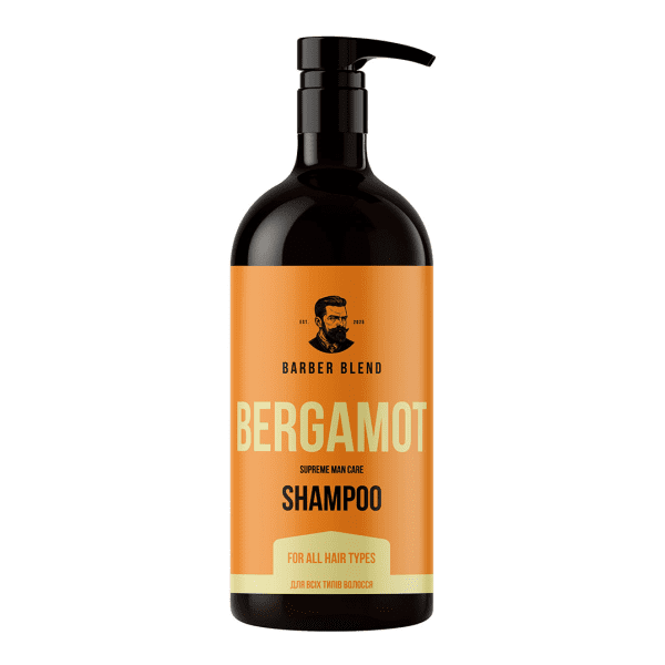 Шампунь для всіх типів волосся Bergamot BARBER BLEND 1 л