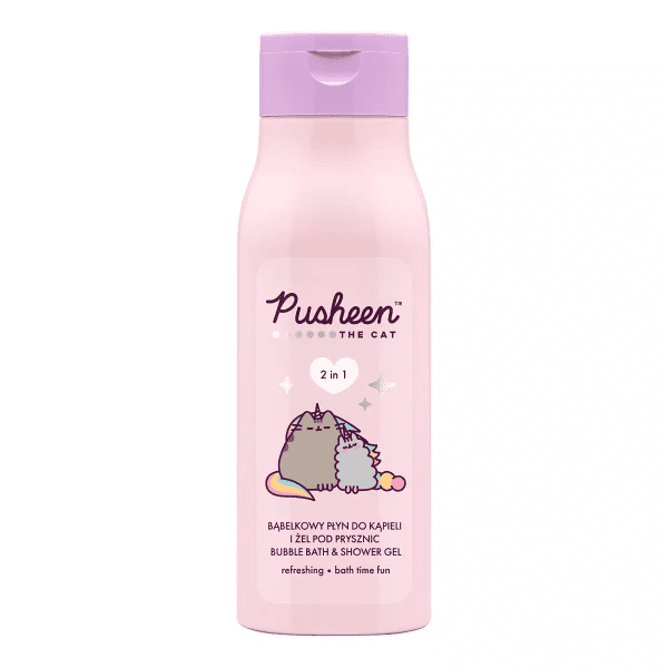 Піна для ванни та гель для душу 2 в 1 Pusheen 400 мл