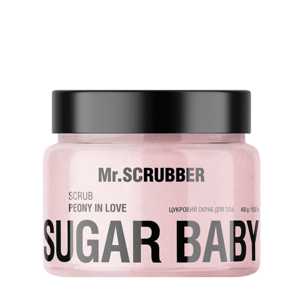 Цукровий скраб для тіла Sugar Baby Peony in Love Mr.SCRUBBER 450 г
