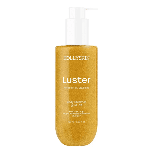Шимер для тіла Hollyskin Luster Body Shimmer тон 03 Gold 150 мл
