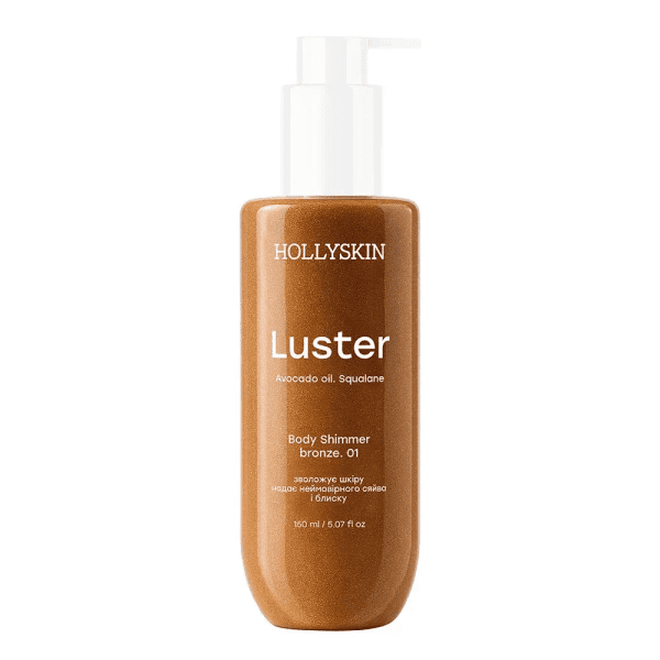 Шимер для тіла Hollyskin Luster Body Shimmer тон 01 Bronze 150 мл