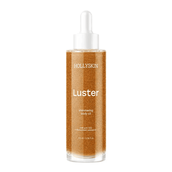 Масло для тела с бронзовым шимером Hollyskin Luster Shimmering Body Oil 100 мл