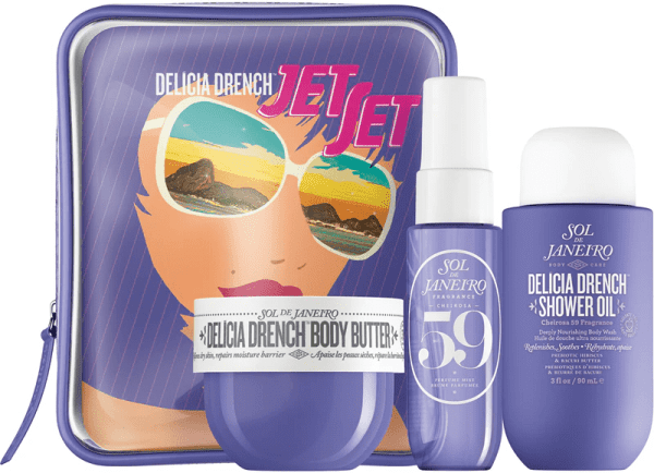 Набор для тела Sol de Janeiro Delicia Drench Jet Set