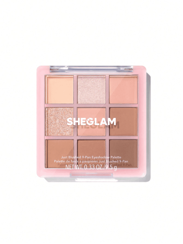 Палітра тіней для повік Sheglam 9-Pan Eyeshadow Palette - Just Blushed
