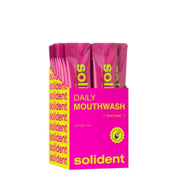 Набор ополаскивателей для полости рта Solident Peach mint / персик-мята 20*10 мл
