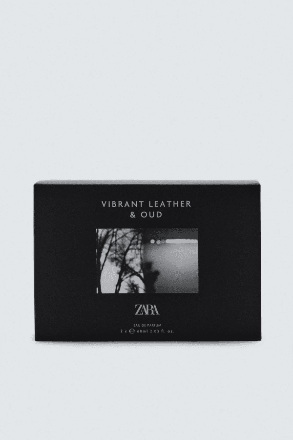 Набор парфюмированной воды Zara Oud Vibrant Leather и Vibrant Leather 2 х 60 мл