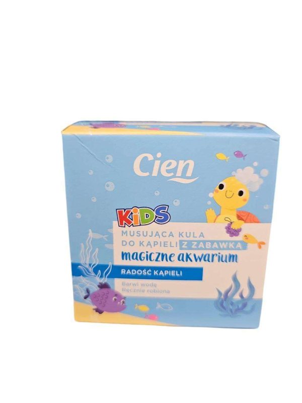 Бомбочка для ванны с игрушкой Cien kids 155 г