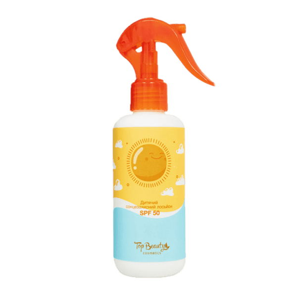 Лосьйон дитячий сонцезахисний SPF 50 Top Beauty вік 1+ 200 мл