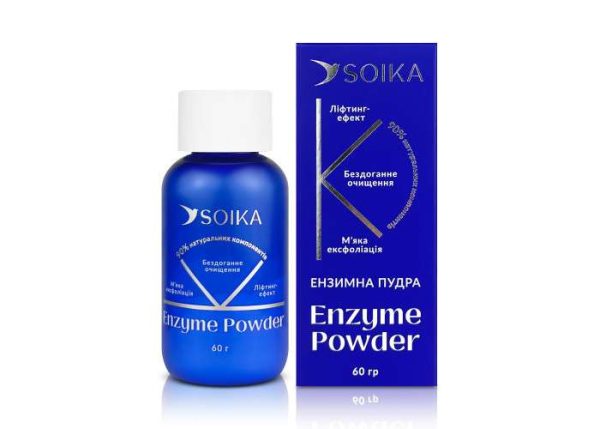 Энзимная пудра с экстрактом центеллы и алоэ Soika 60 г