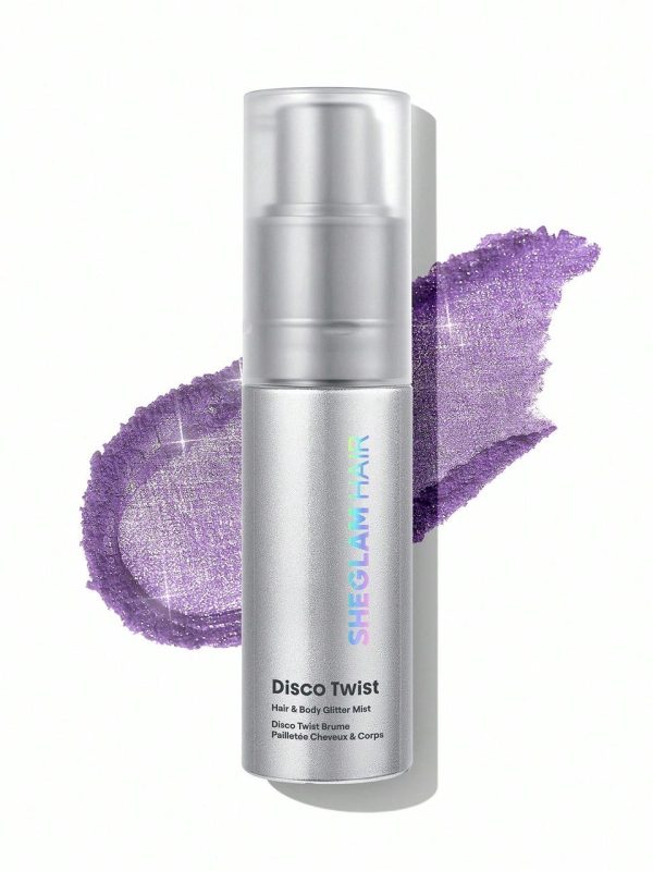 Мист спрей для волос и тела с блестками Sheglam Disco Twist Hair & Body Glitter Mist Dance Queen 10 г