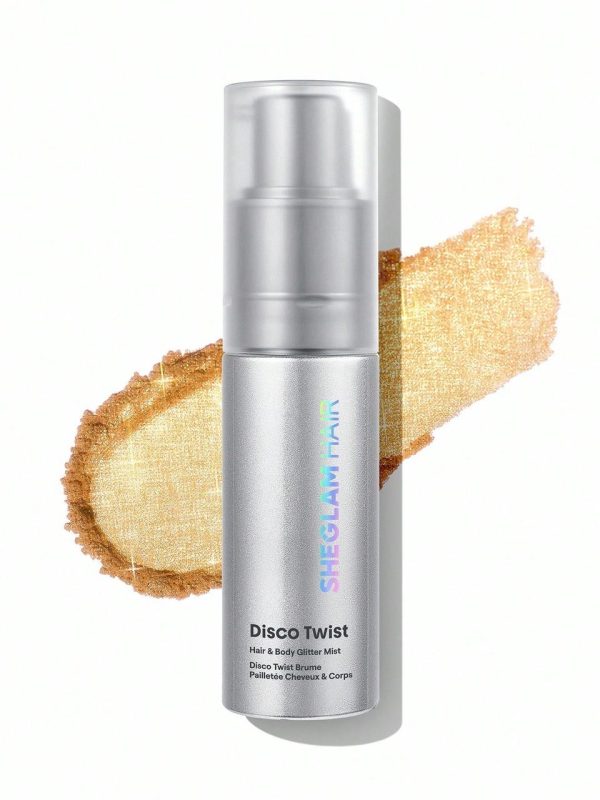 Мист спрей для волос и тела с блестками Sheglam Disco Twist Hair & Body Glitter Mist Star Quality 10 г