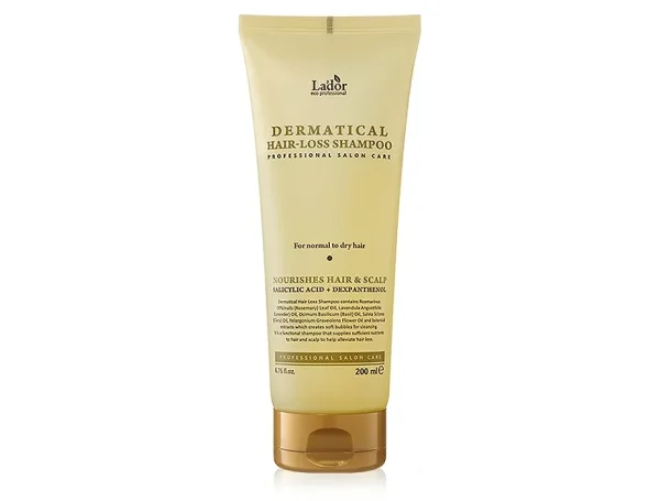 Безсульфатний шампунь проти випадіння волосся Lador Dermatical Hair-Loss Shampoo 200мл