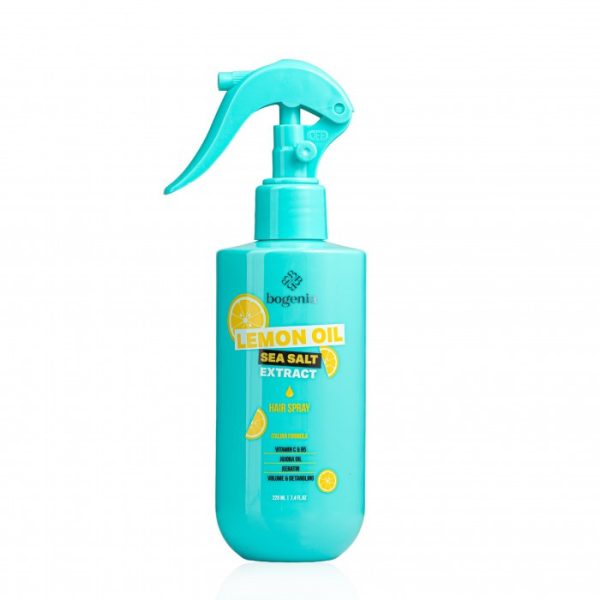 Спрей для волос Lemon Oil & Sea Salt Spray Bogenia 220 мл