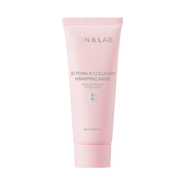 Маска-пленка для упругости и сияния кожи SKIN&LAB 3D PDRN Collagen Wrapping Mask 70 мл