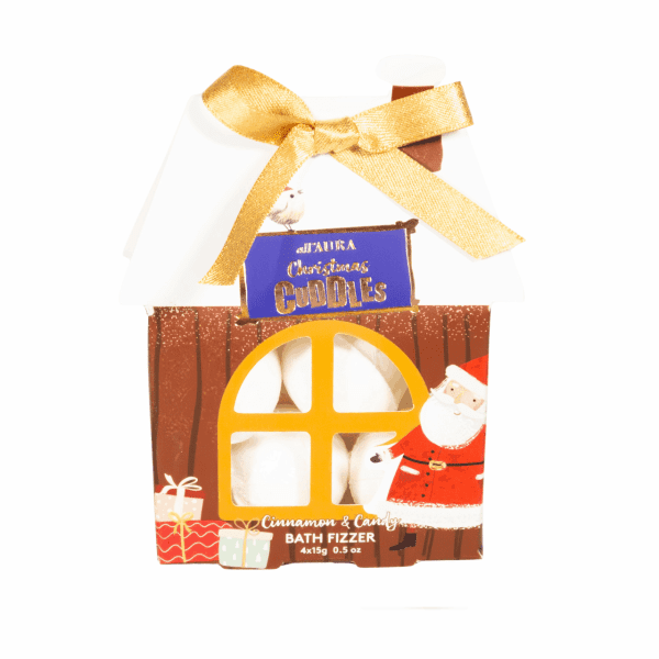 Набір кульок для ванни AURA X-MASS з ароматом зимових ягід у подарунковій коробці