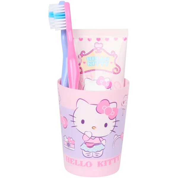 Детский набор Hello Kitty с аксессуарами для гигиены полости рта