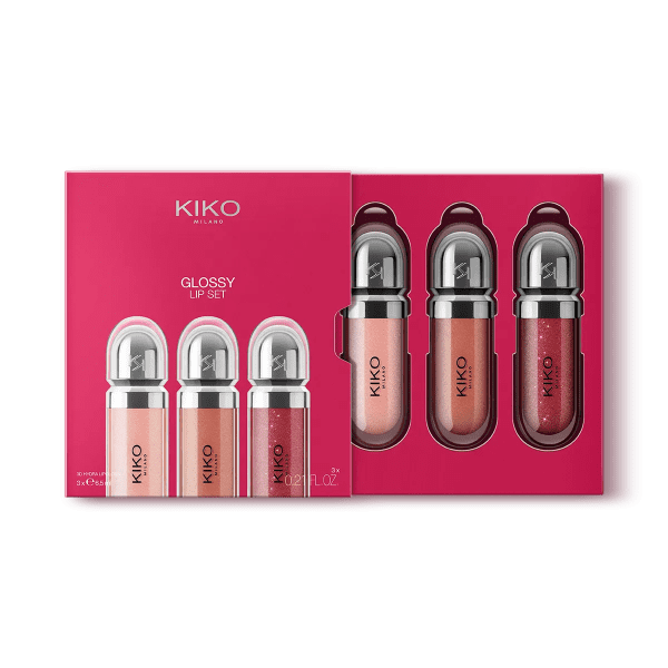 Набір блисків для губ Kiko Milano Glossy lip Set