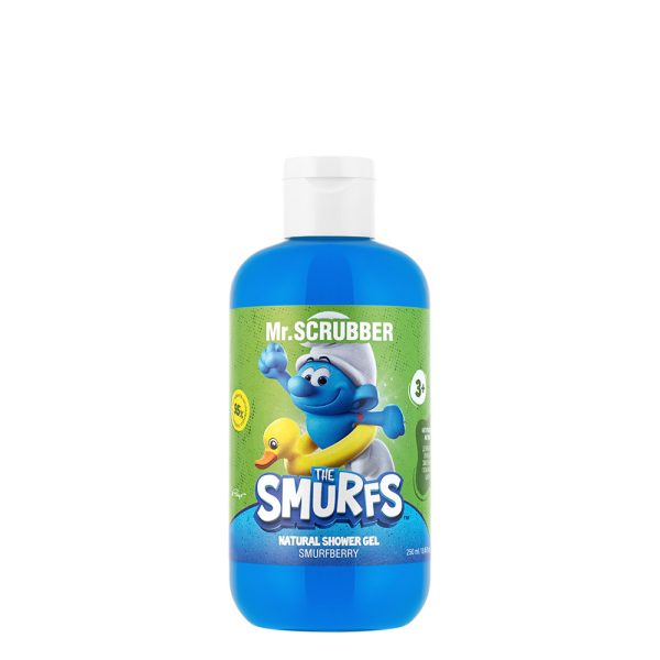 Натуральний дитячий гель для душу The Smurfs Smurfberry Mr.SCRUBBER 250 мл