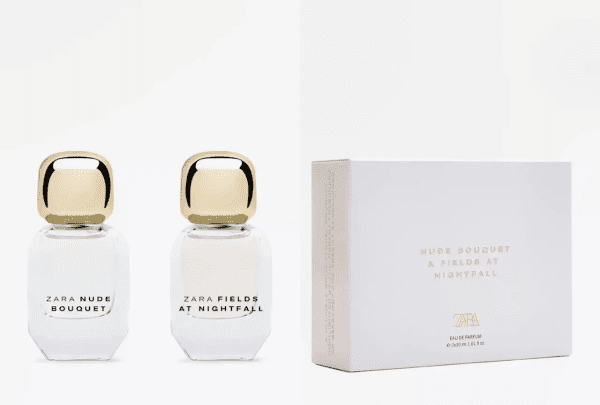 Набір парфумованої води Zara NUDE BOUQUET 30 мл + FIELDS AT NIGHTFALL 30 мл