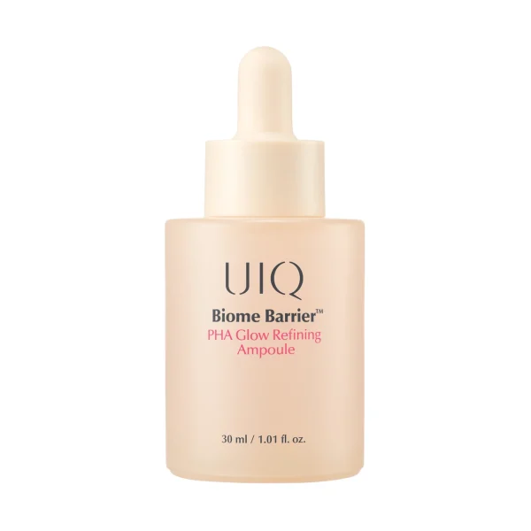 Cироватка з глюконолактоном UIQ Biome Barrier™ PHA Glow Refining Ampoule 30 ml