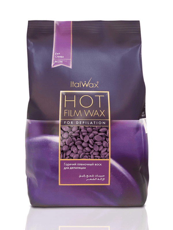 Горячий пленочный воск в гранулах Italwax Слива 500 г