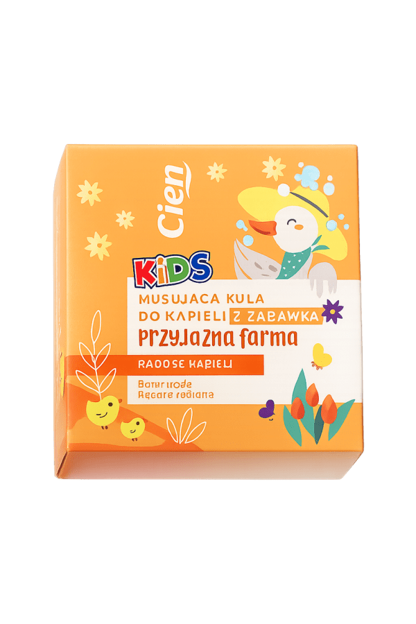 Бомбочка для ванни з іграшкою Cien kids 155 г