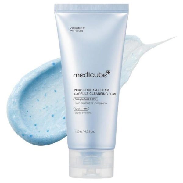 Пінка для вмивання Medicube Zero Pore SA Clear Capsule Cleansing Foam 120 г