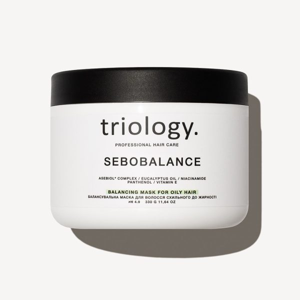 Балансирующая маска для волос и кожи головы склонных к жирности Sebobalance Triology 500 мл