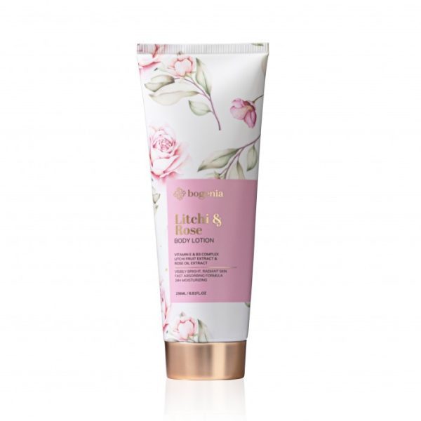 Лосьйон для тіла Litchi & Rose Body Lotion Bogenia 236 мл