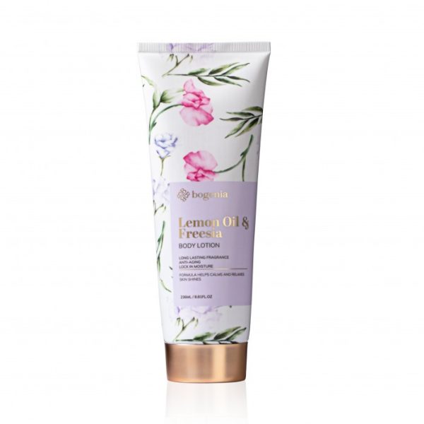 Лосьйон для тіла Lemon Oil & Freesia Body Lotion Bogenia 236 мл