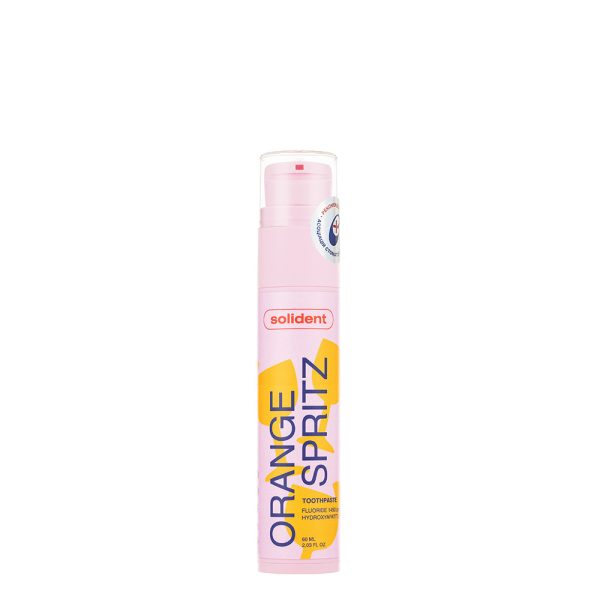 Зубна паста Solident Orange Spritz з фтором 1450 ppm 60 мл