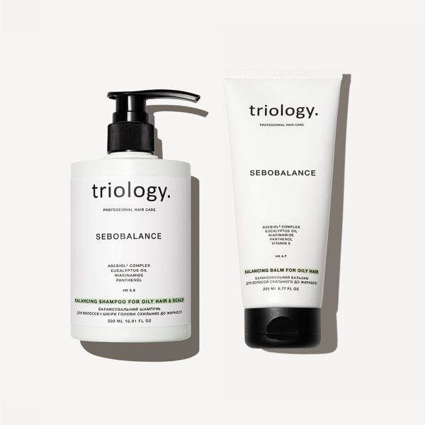 Набір для жирного волосся Sebobalance Triology