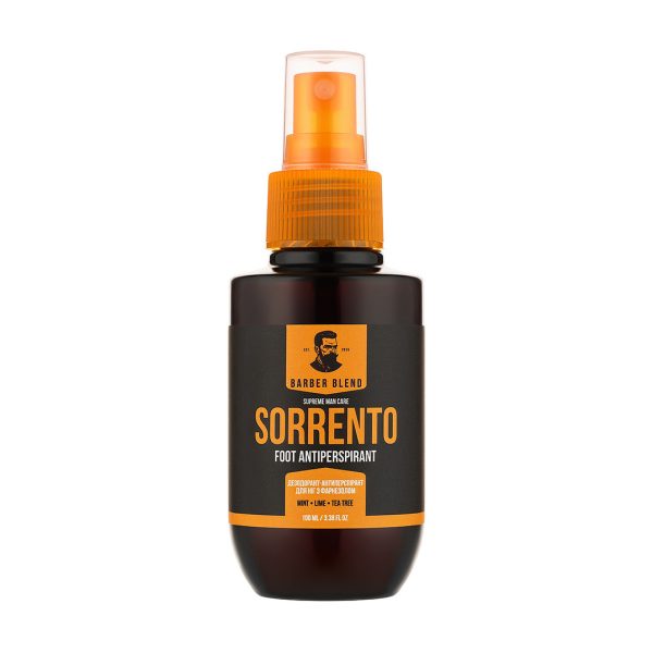 Дезодорант-антиперспірант для ніг Sorrento Barber Blend з фарнезолом 100 мл