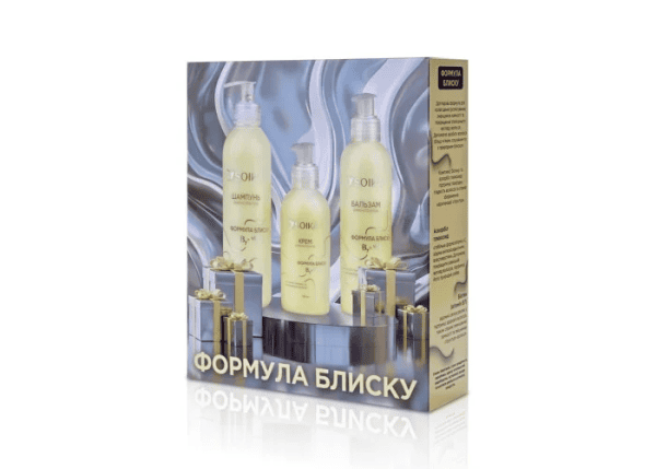 Набір для волосся 3 в 1 "Формула блиску" SOIKA