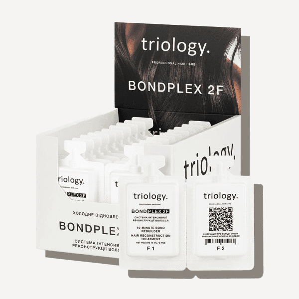 Холодне відновлення  TRIOLOGY. cистема інтенсивної реконструкції волосся BONDPLEX 2F 15мл/20шт