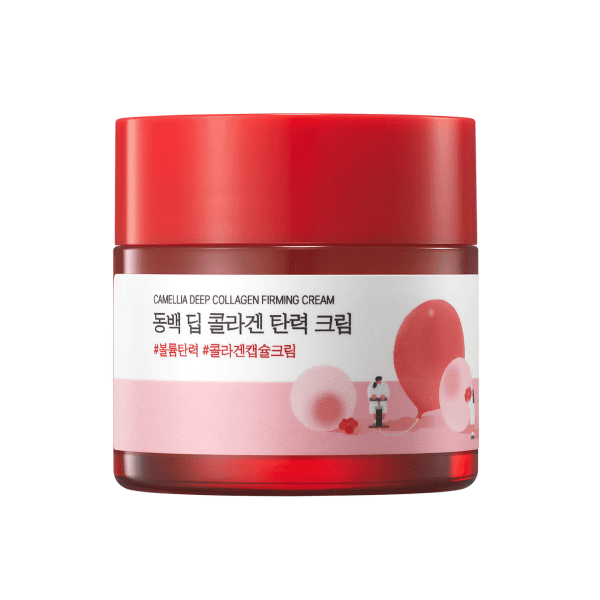 Крем з колагеном ROUND LAB Camellia Deep Collagen Firming Cream 50 мл