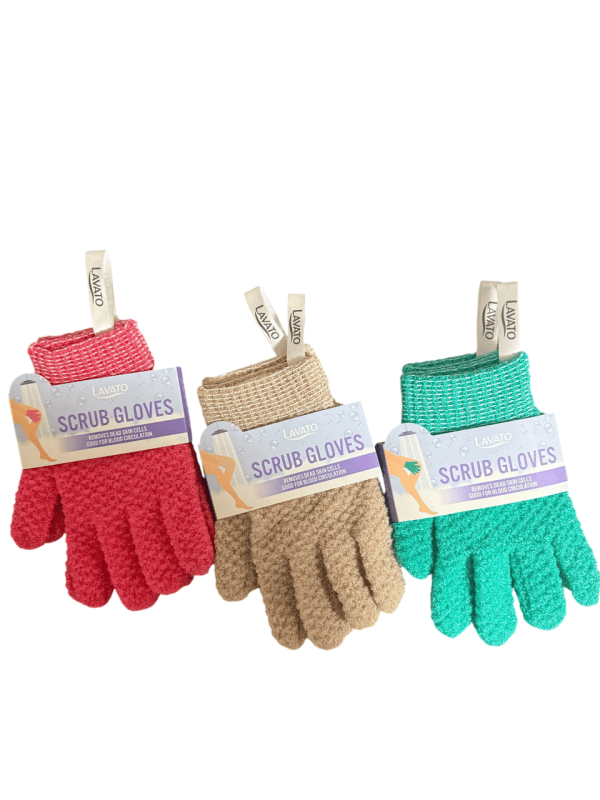 Відлущувальна рукавичка для душу (пілінг-рукавичка) Lavato Scrub Gloves