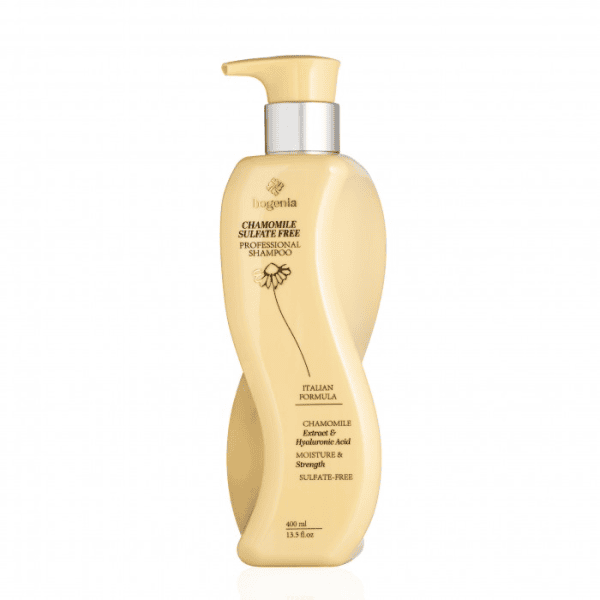 Шампунь для волос с ромашкой Chamomile Sulfate Free Professional Shampoo Bogenia 400 мл