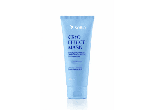Маска охолоджуюча для обличчя Soika з ліфтинг-ефектом Cryo Effect Mask, 100 мл