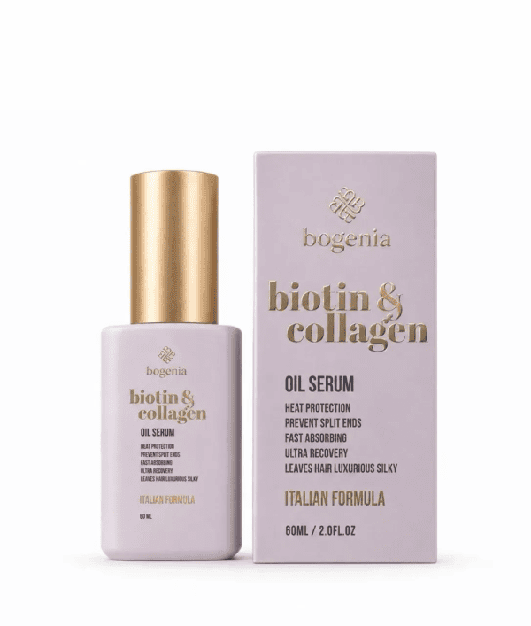 Сироватка-олія для волосся Bogenia Biotin & Collagen 60 мл