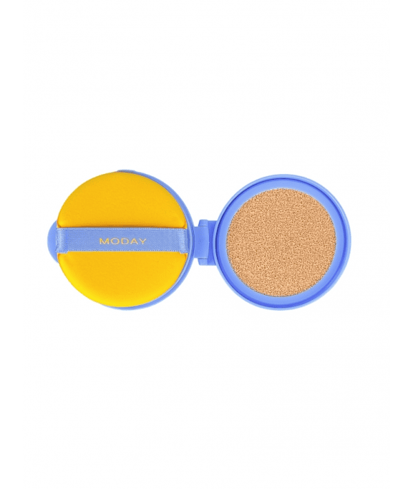 Адаптивний сонцезахисний кушон MODAY AIR CUSHION BB CREAM SPF 50+PA+++ з ніацинамідом та пантенолом 15 г (Змінний блок)