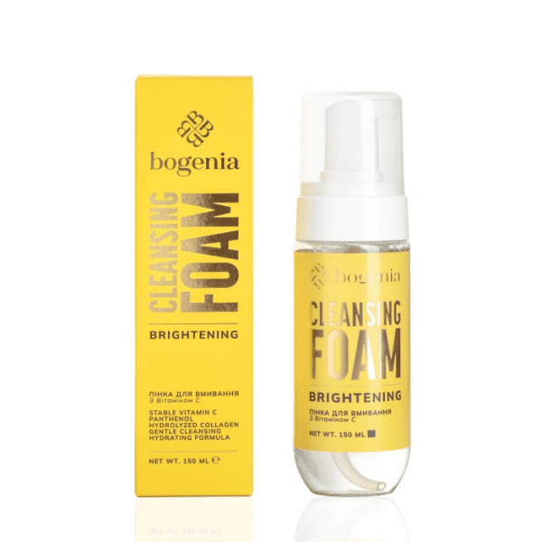 Пінка для вмивання Bogenia з вітаміном С Vitamin C Cleansing Foam 150мл