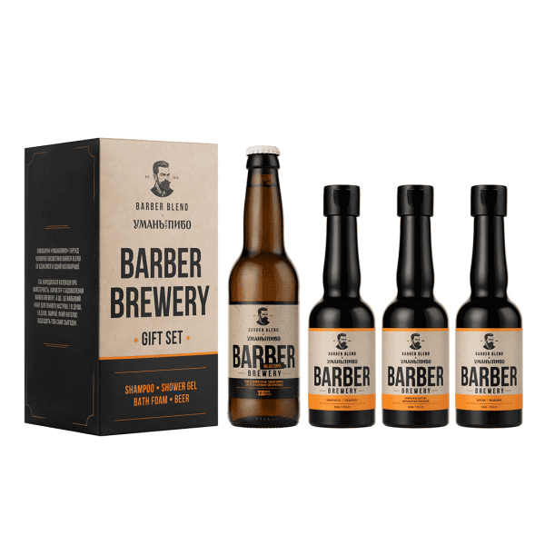 Подарочный набор BARBER BREWERY Barber Blend x Уманьпиво